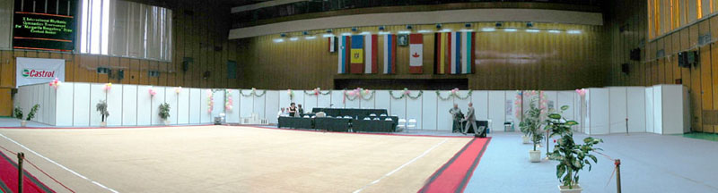 Competition venue in Bulgaria